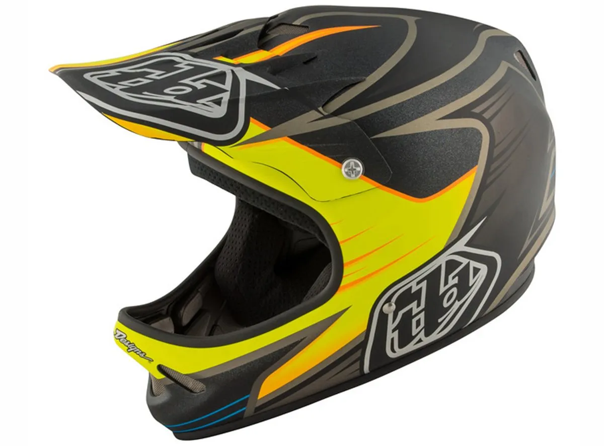 Troy Lee Designs D2 Pulse Full Face Helmet - Black