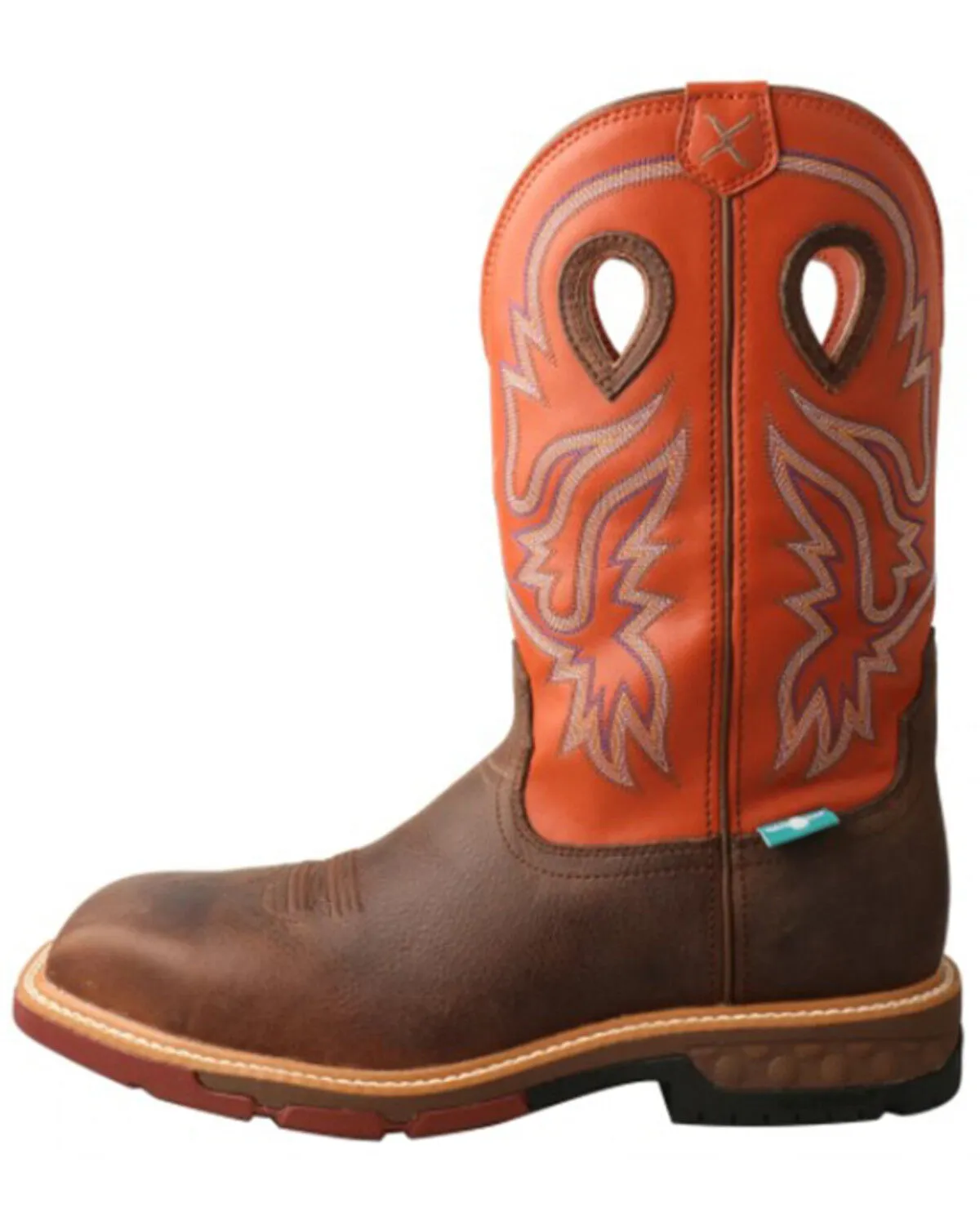 Twisted X Men's Waterproof Western Work Boot - Nano Composite Toe