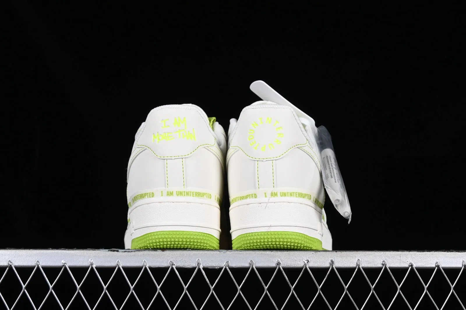 Uninterrupted x Nike Air Force 1 07 Low MORE THAN Rice White Green LJ2322-568