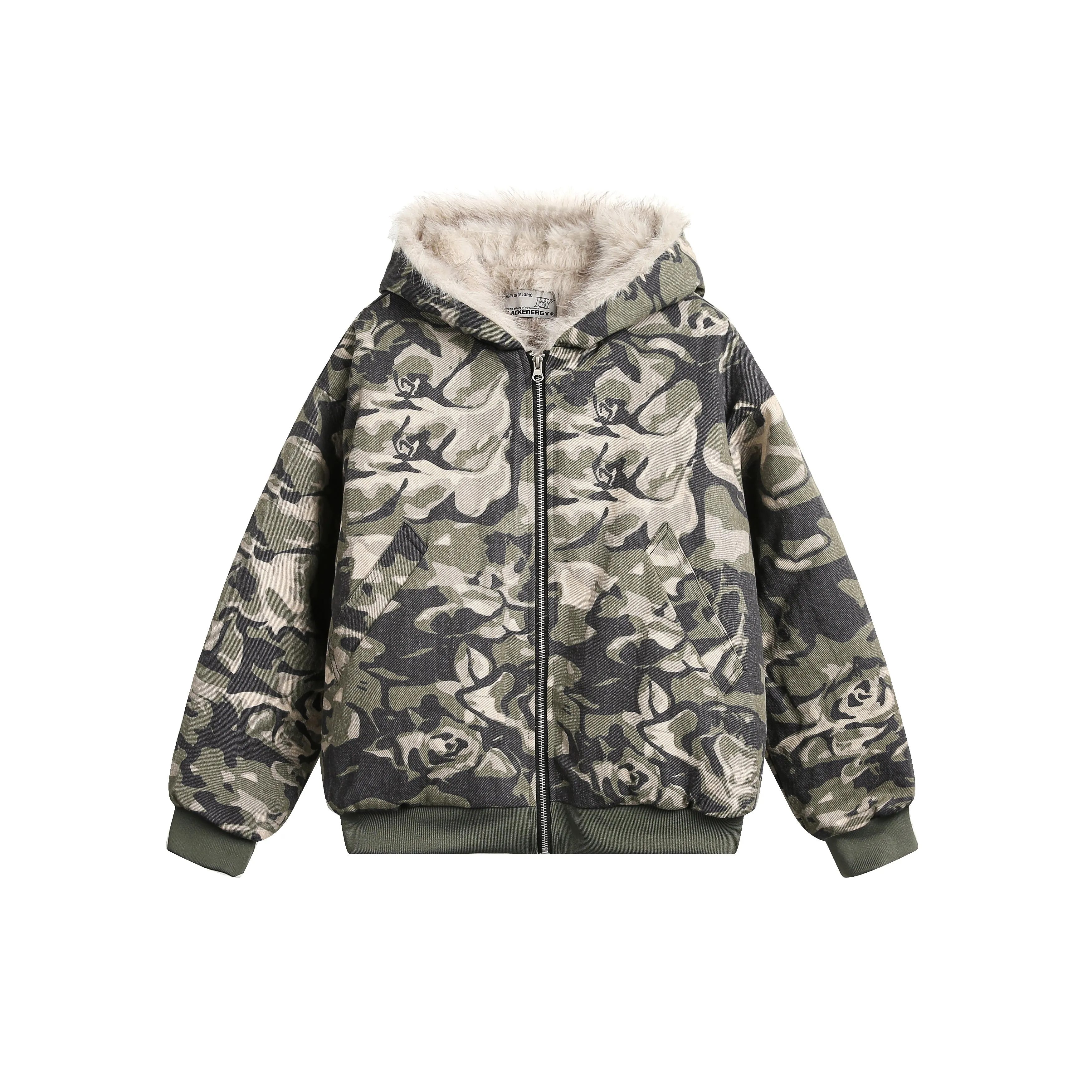 Urban Camo | Cozy Fleece-Lined Jacket