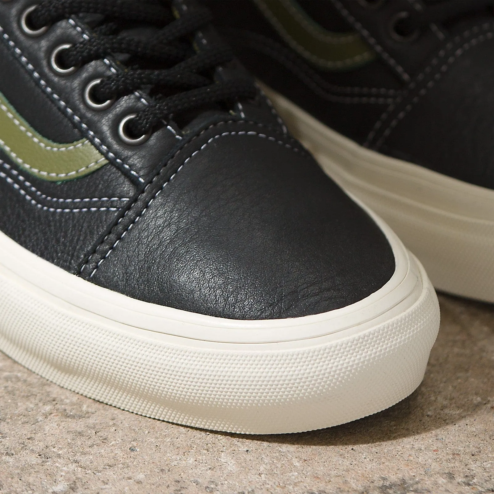 Vans | Skate Old Skool - Butter Leather Black/Green