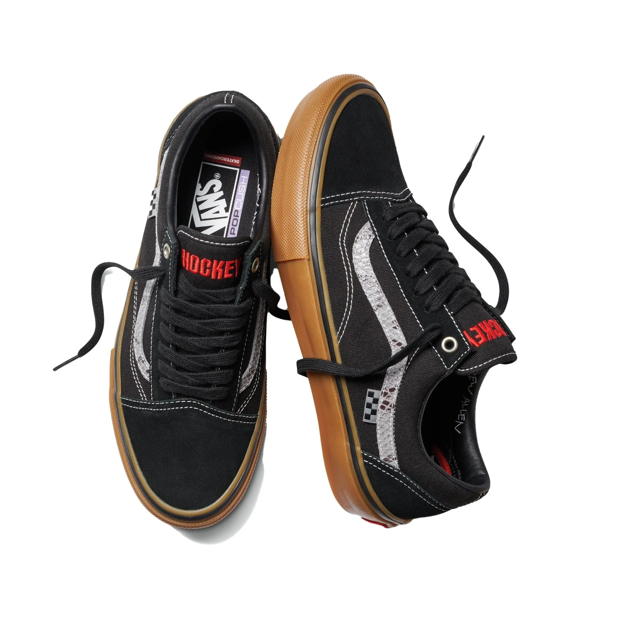 Vans | Skate Old Skool x Hockey - Black/Snake