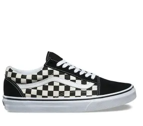 VANS KIDS OLD SKOOL - (PRIMARY CHECK) BLACK/WHITE