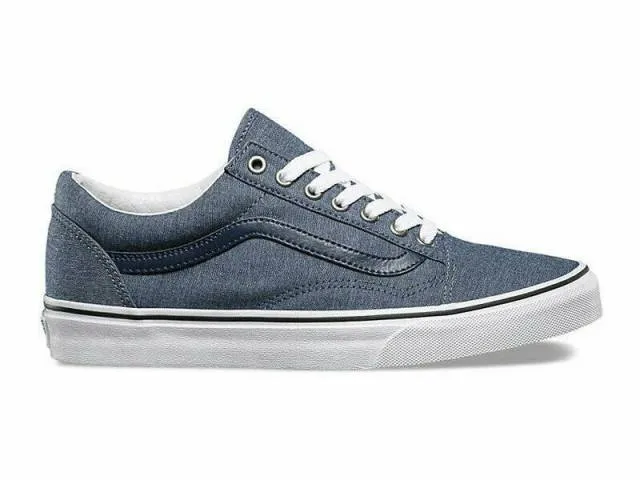 Vans Old Skool C&L Chambray Blue White Skate VN0A38G1MMM