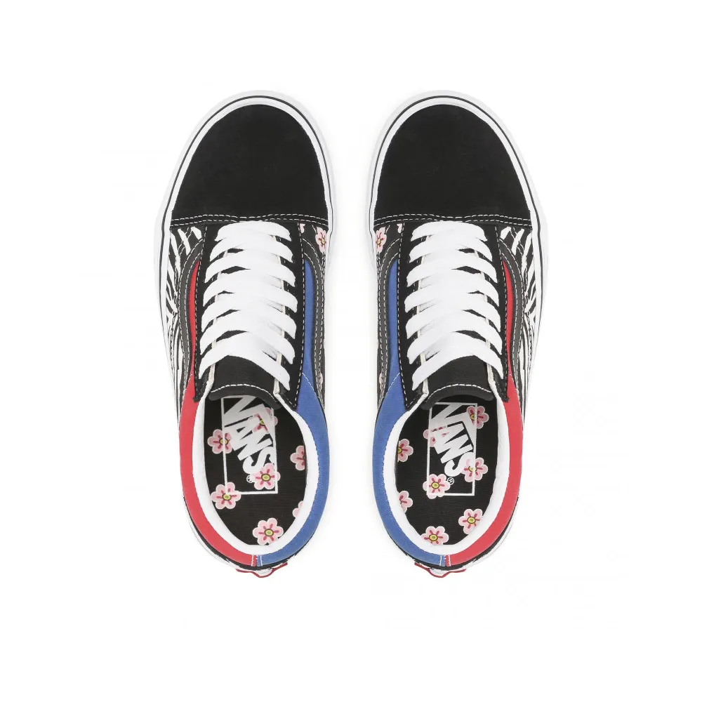 Vans Old Skool Korean Typography Racing Red/True Blue VN0A38G19HW1