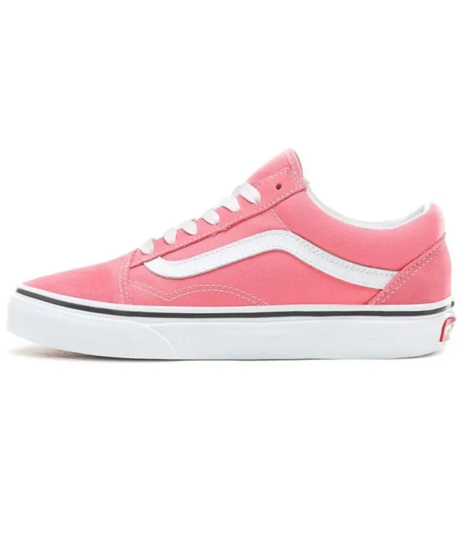 Vans Old Skool Trainers | Strawberry Pink / True White