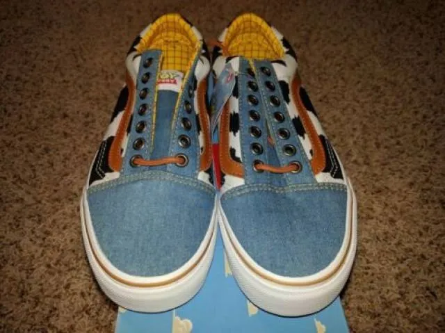 Vans Old Skool x Toy Story Woody Cowboy Denim Disney Cow...