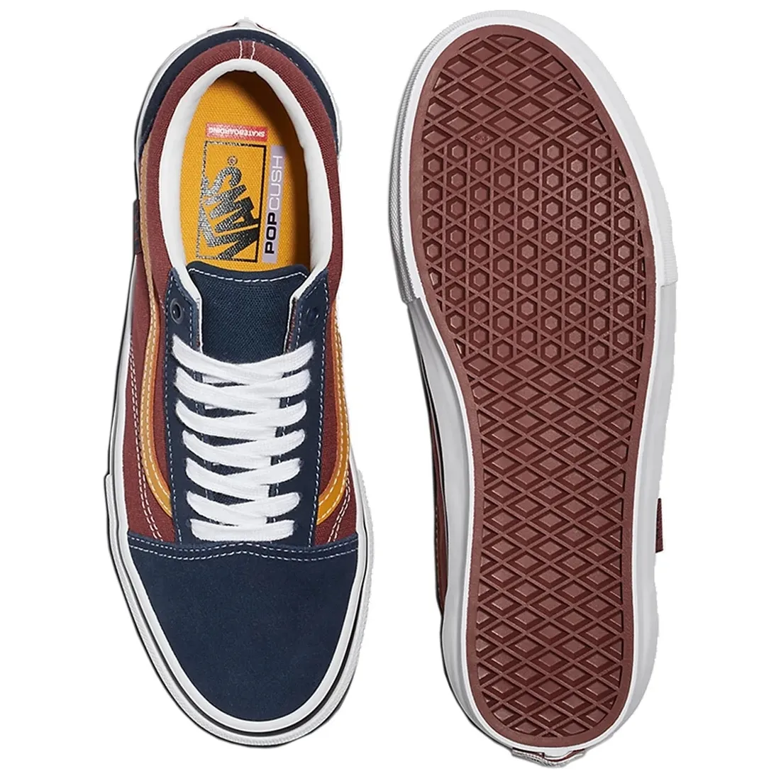 Vans Skate Old Skool (Navy/Burgundy)