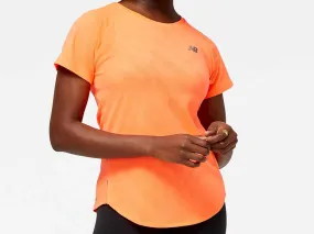 Women's New Balance Q Speed Jacquard Short Sleeve - WT23281-NDF