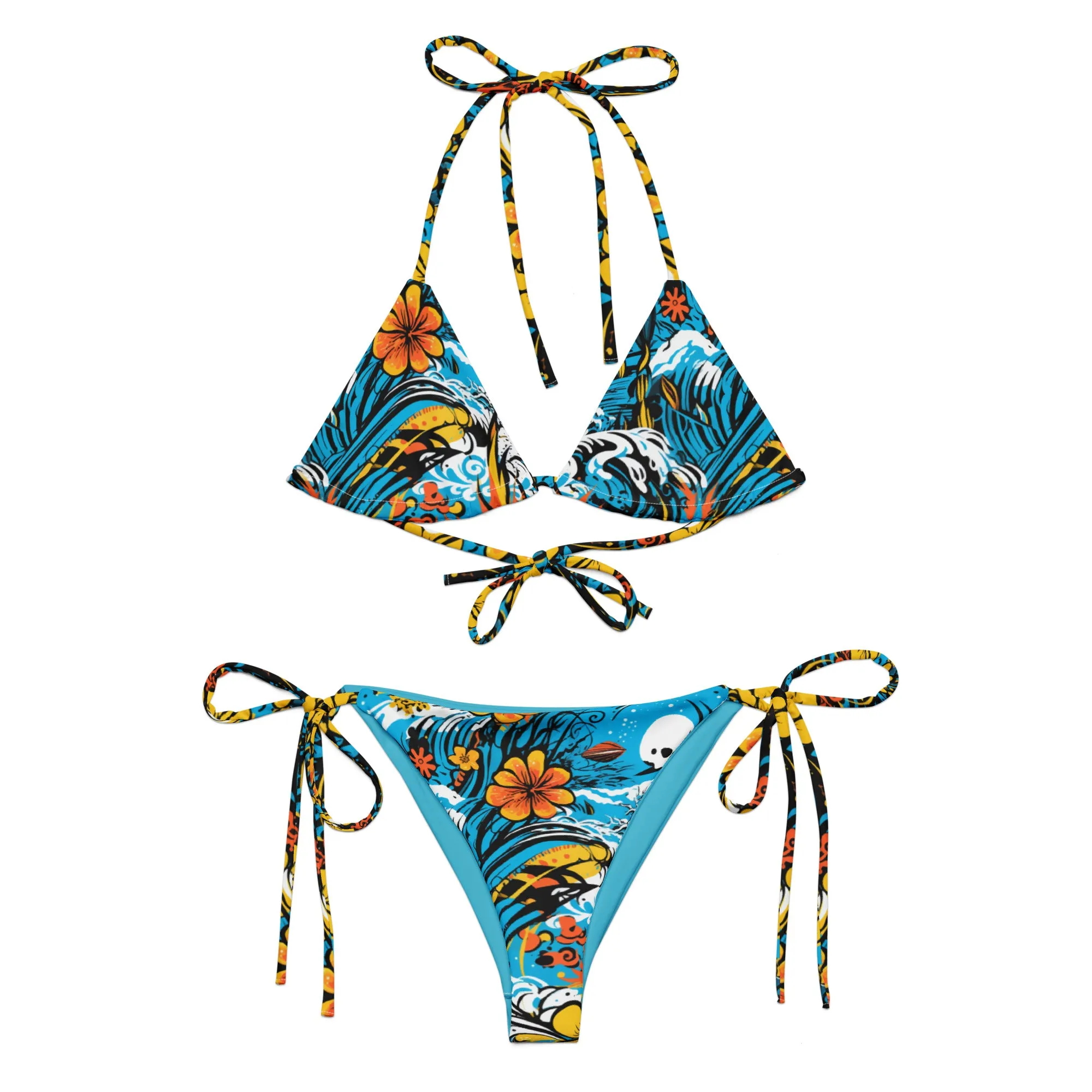 Women's String Bikini - Dangerous Summer 001