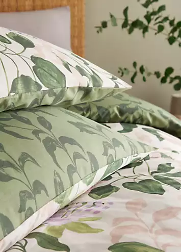 Wylder Nature Passiflora 180 Thread Count Reversible Duvet Cover Set | Kaleidoscope