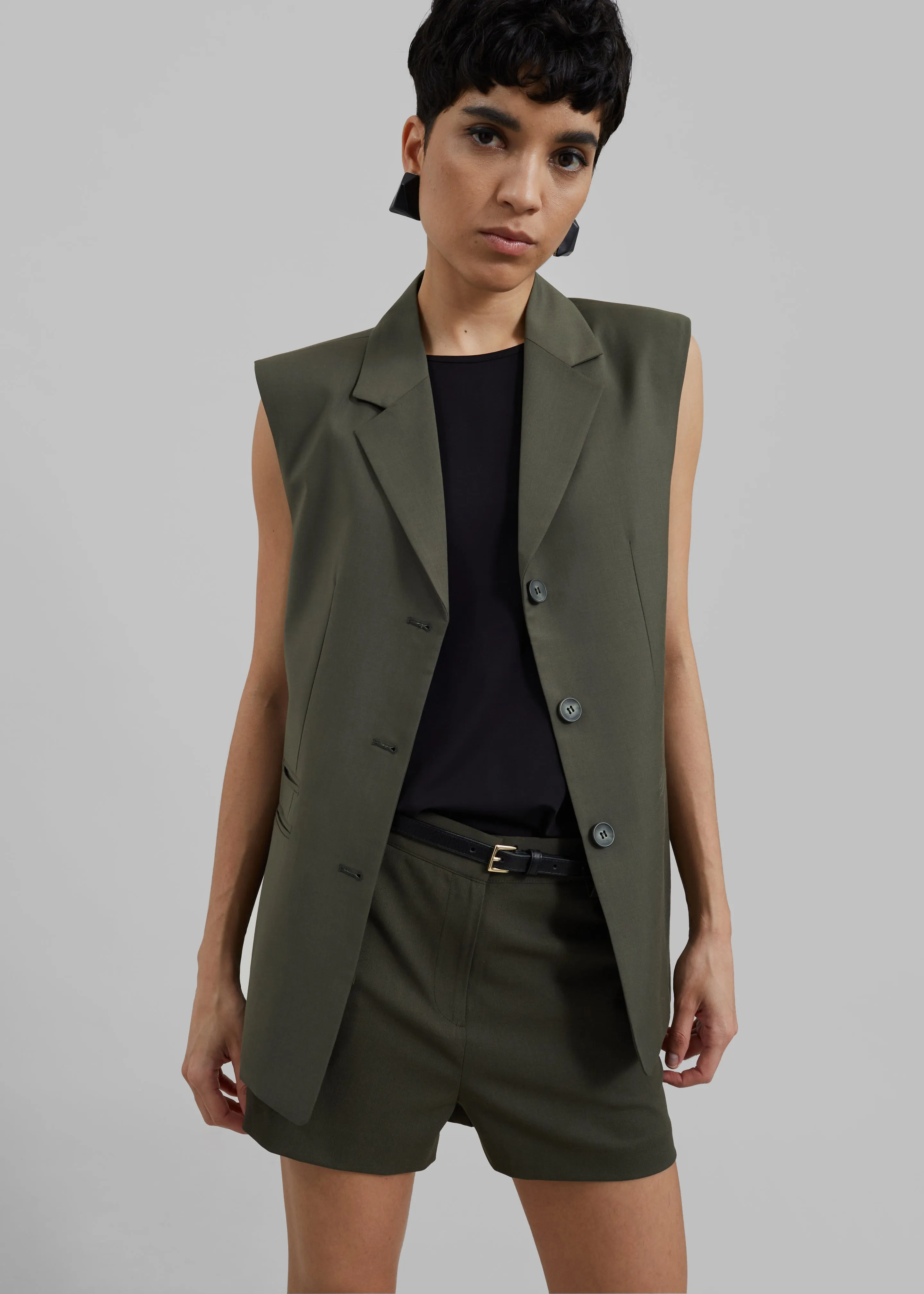 Xandra Vest - Khaki