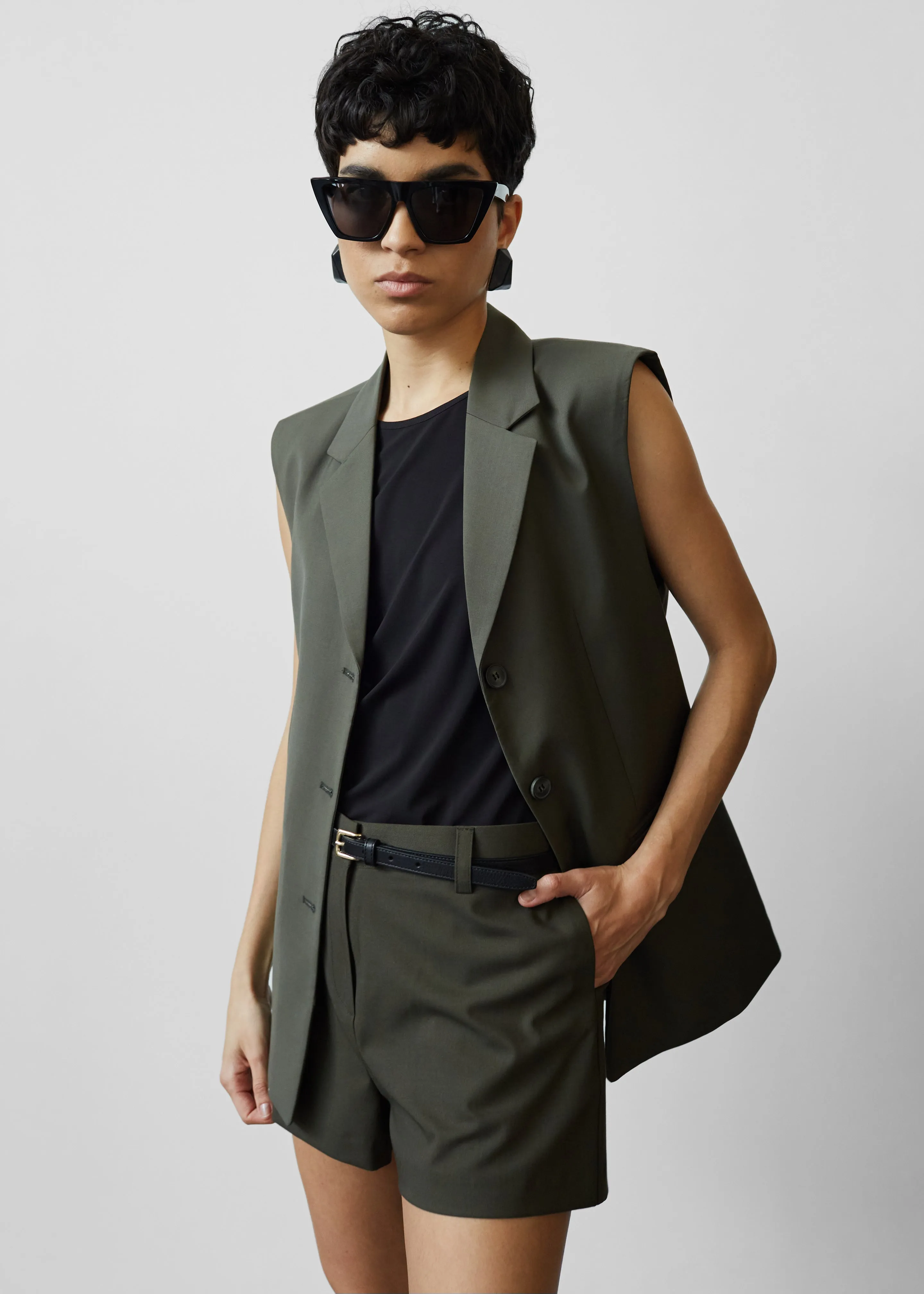 Xandra Vest - Khaki