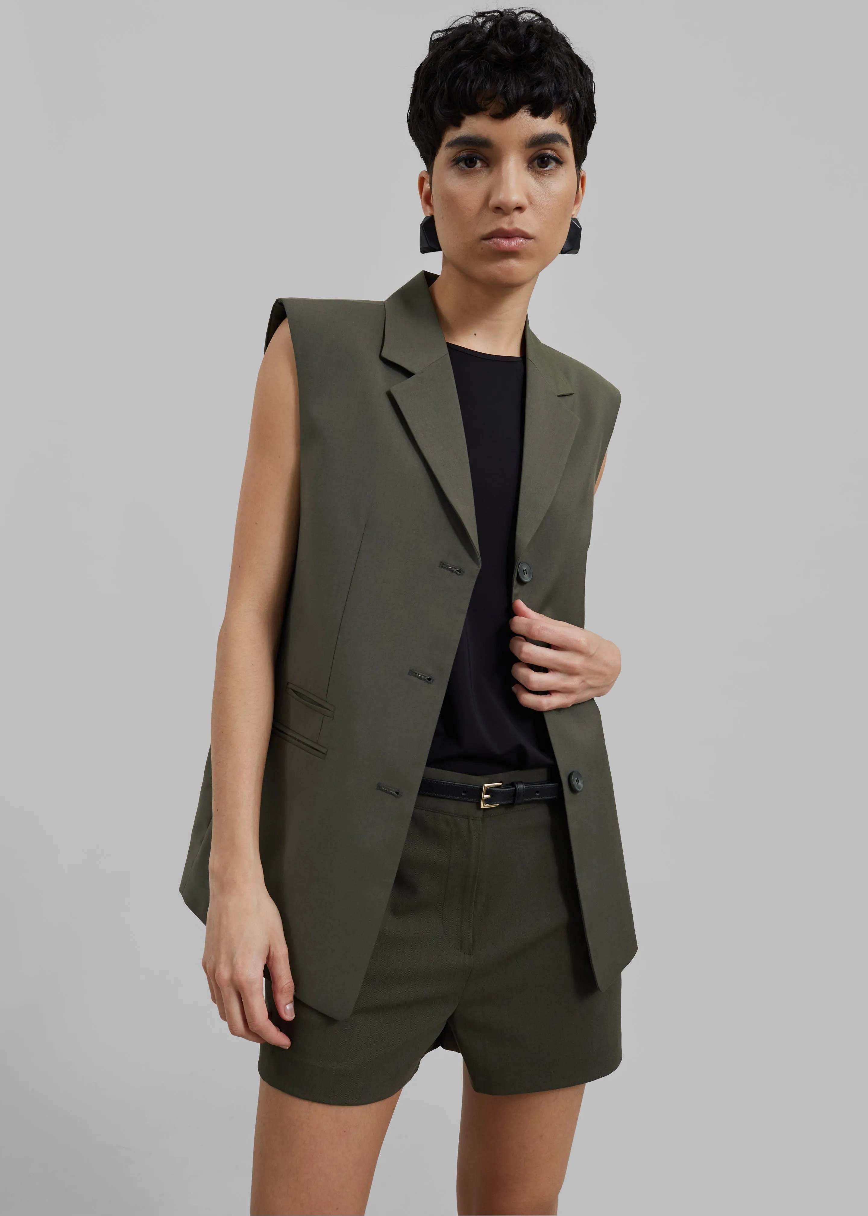 Xandra Vest - Khaki